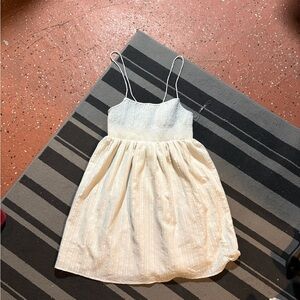 American Eagle Outfitters White Textured Top